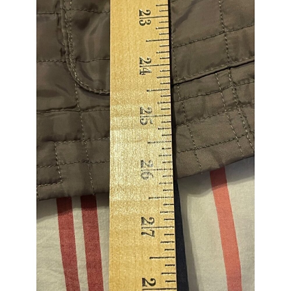 Chico's Lightweight Quilted Jacket Pockets Size 3/Large/16/18 TINY FLAW - Picture 11 of 13